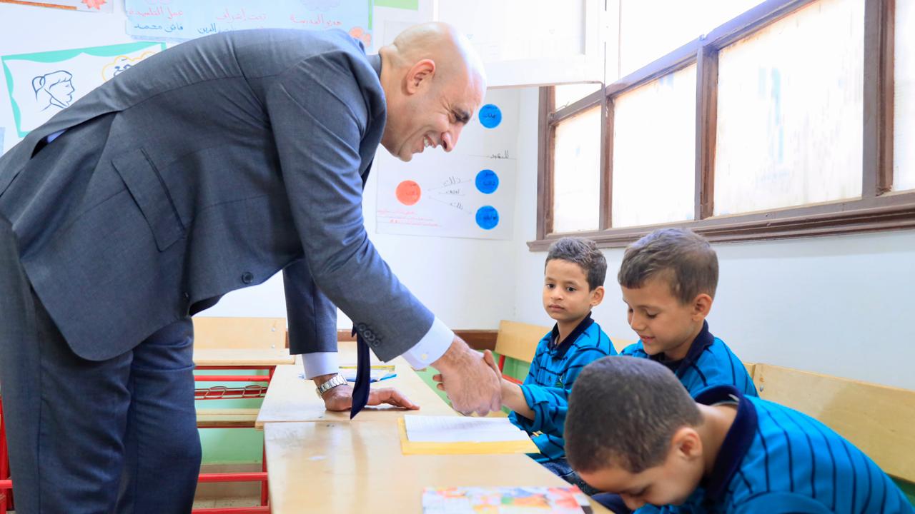 وزير التربية والتعليم يزور مدارس سوهاج