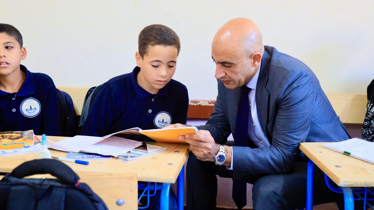 وزير التربية والتعليم يزور مدارس سوهاج