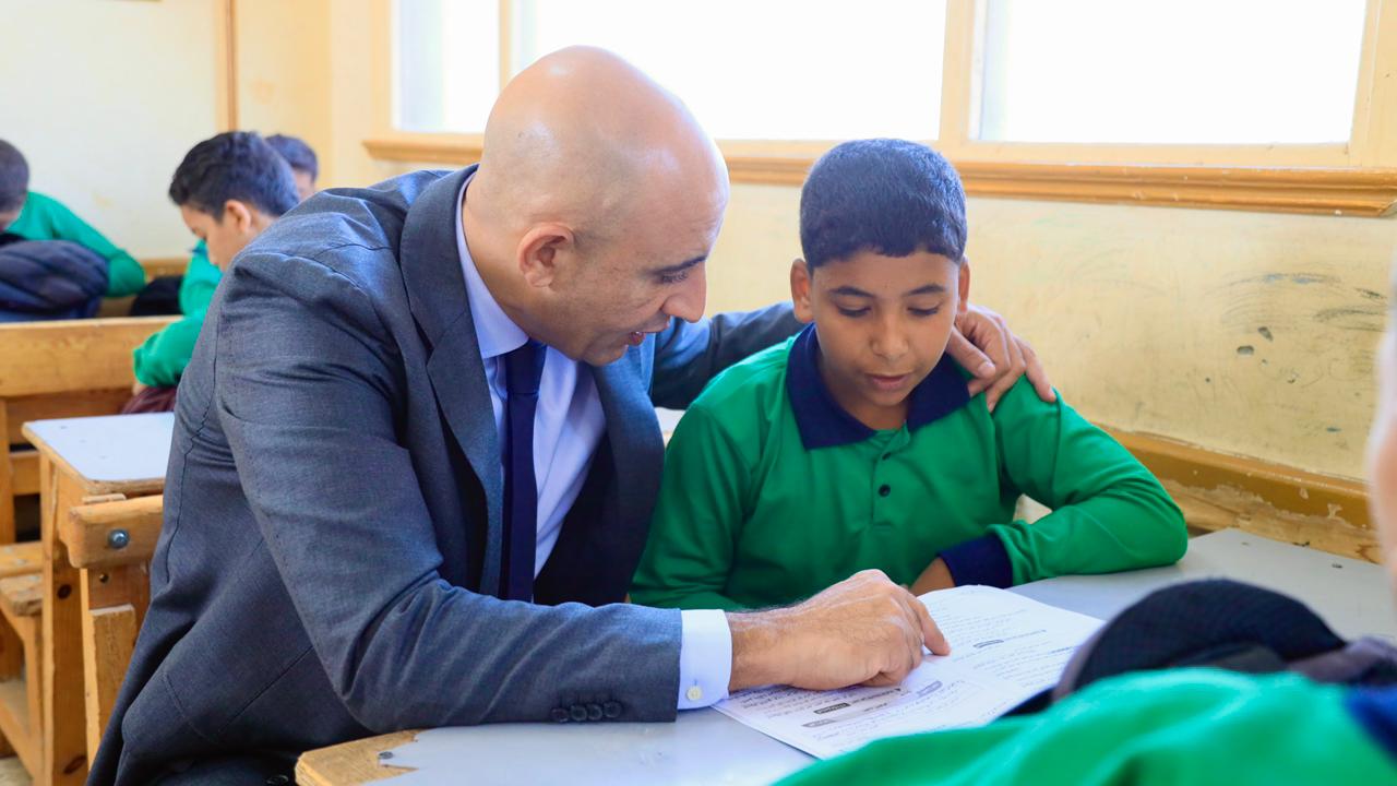 وزير التربية والتعليم يزور مدارس سوهاج