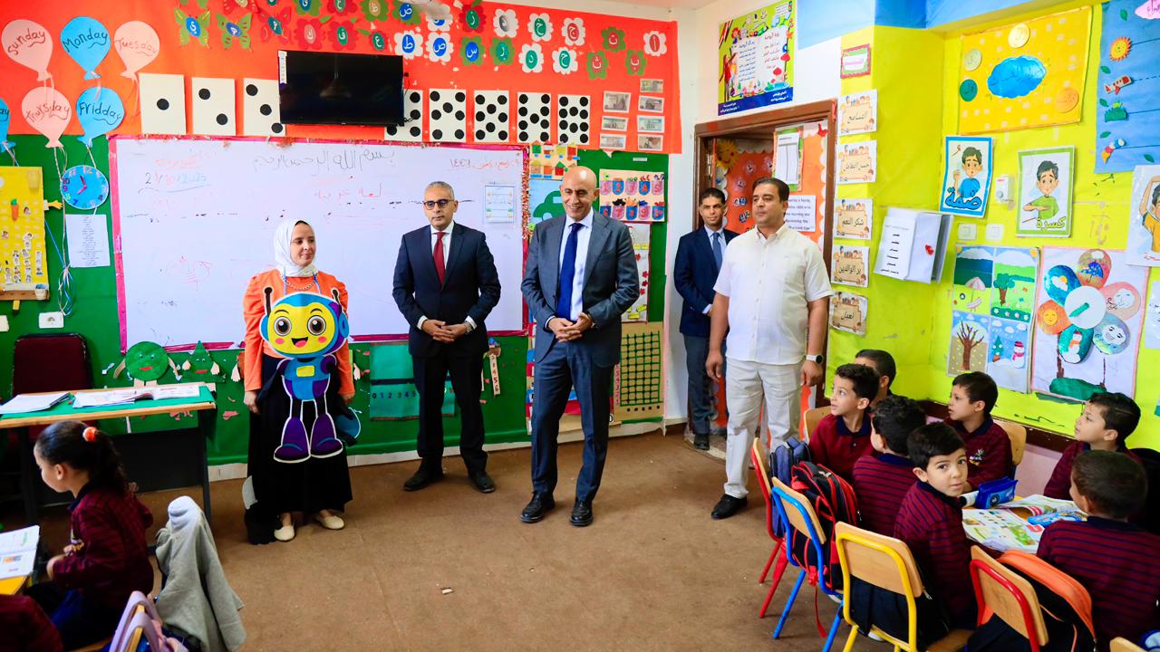 وزير التربية والتعليم يزور مدارس سوهاج