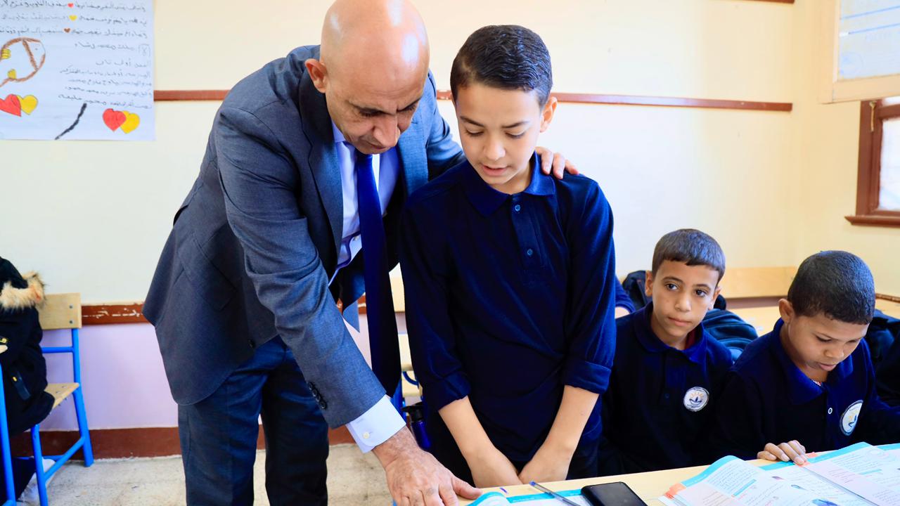 وزير التربية والتعليم يزور مدارس سوهاج