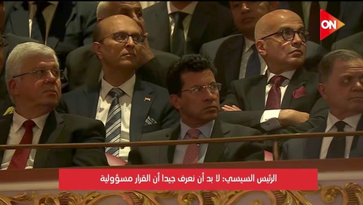 رئيس جامعة أسيوط يشارك في احتفالية وطن السلام