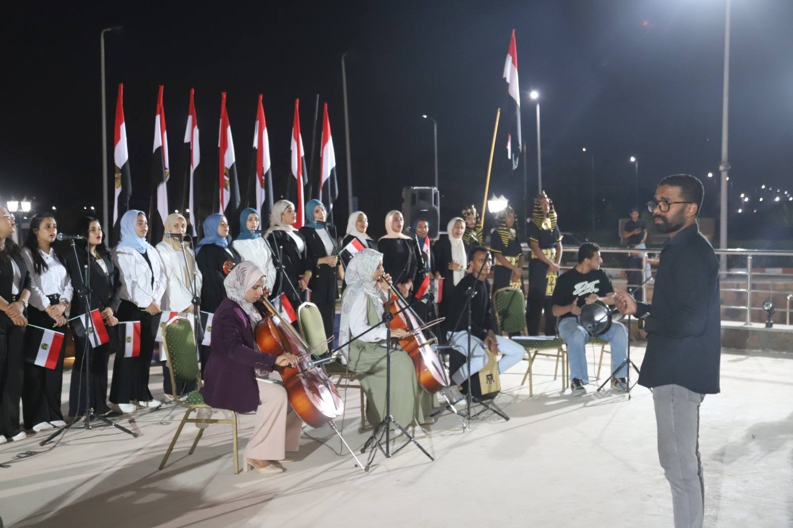 جامعة قنا تحتفل بافتتاح المتحف المصري الكبير