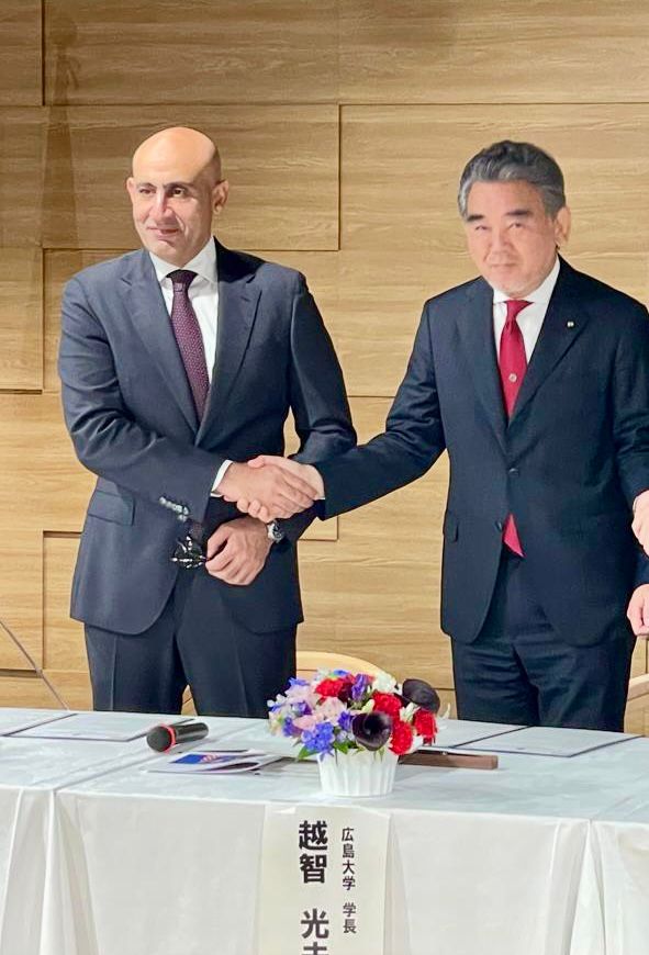 وزير التربية والتعليم يعقد شراكة تاريخية مع جامعة هيروشيما ومؤسسة 