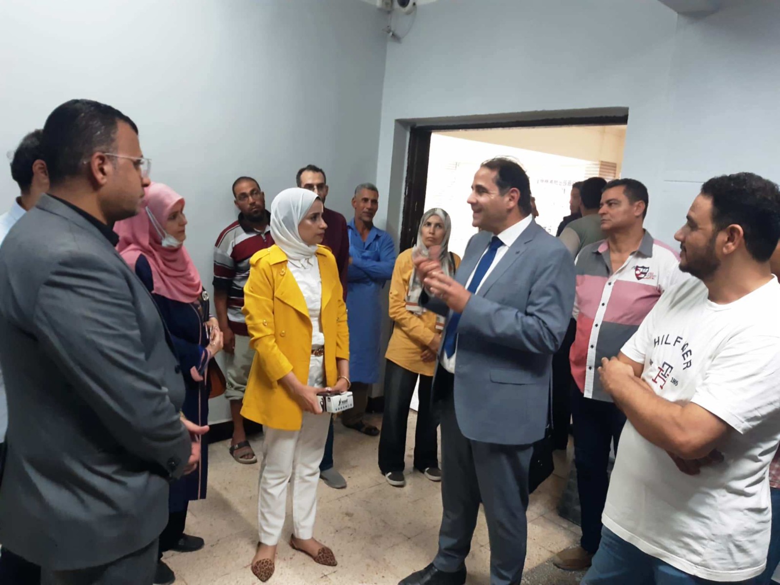 جولة ميدانية لرئيس جامعة بورسعيد لتعزيز جودة المدن الجامعية