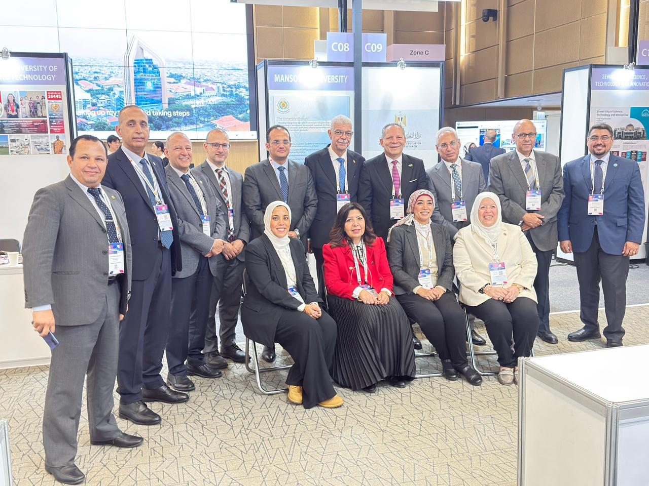 جامعة المنوفية تفتح آفاقًا عالمية جديدة في قمة التعليم العالي QS 2025 بسيول