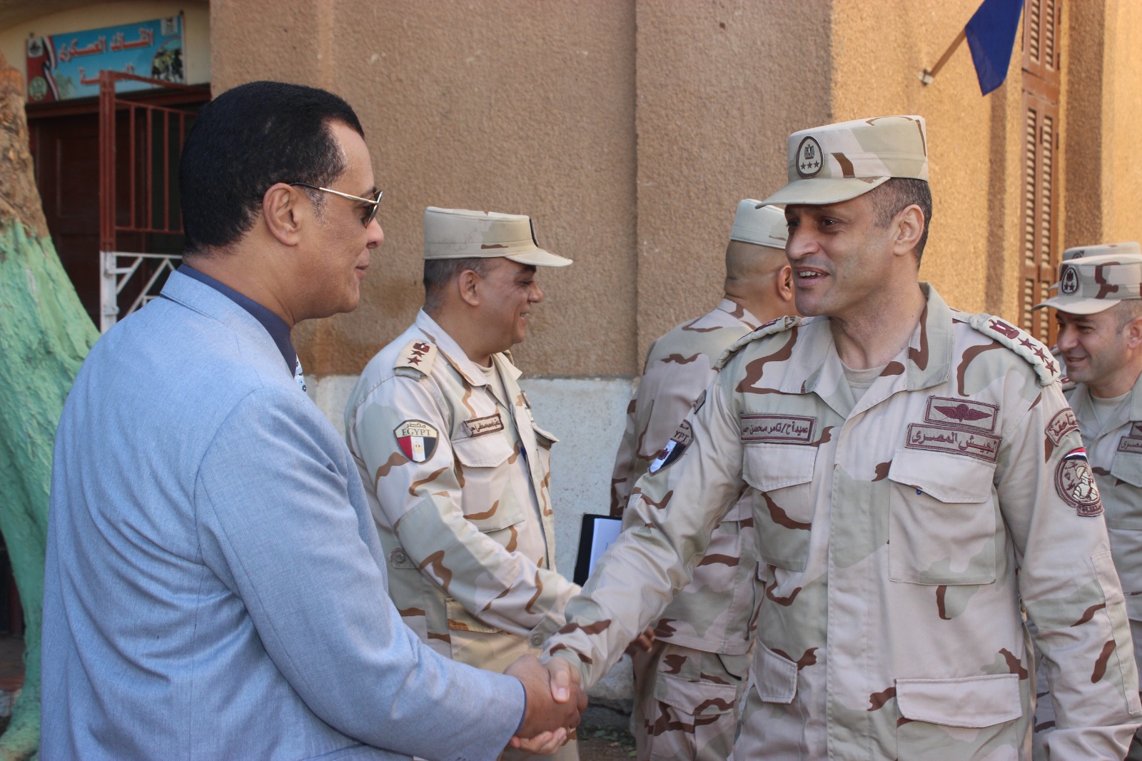 تعليم سوهاج ينافس للفوز بمسابقة أفضل مدرسة تأسيس عسكري