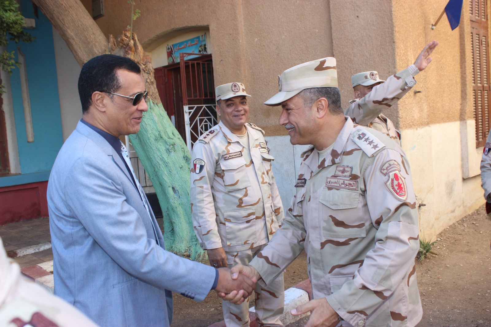 تعليم سوهاج ينافس للفوز بمسابقة أفضل مدرسة تأسيس عسكري