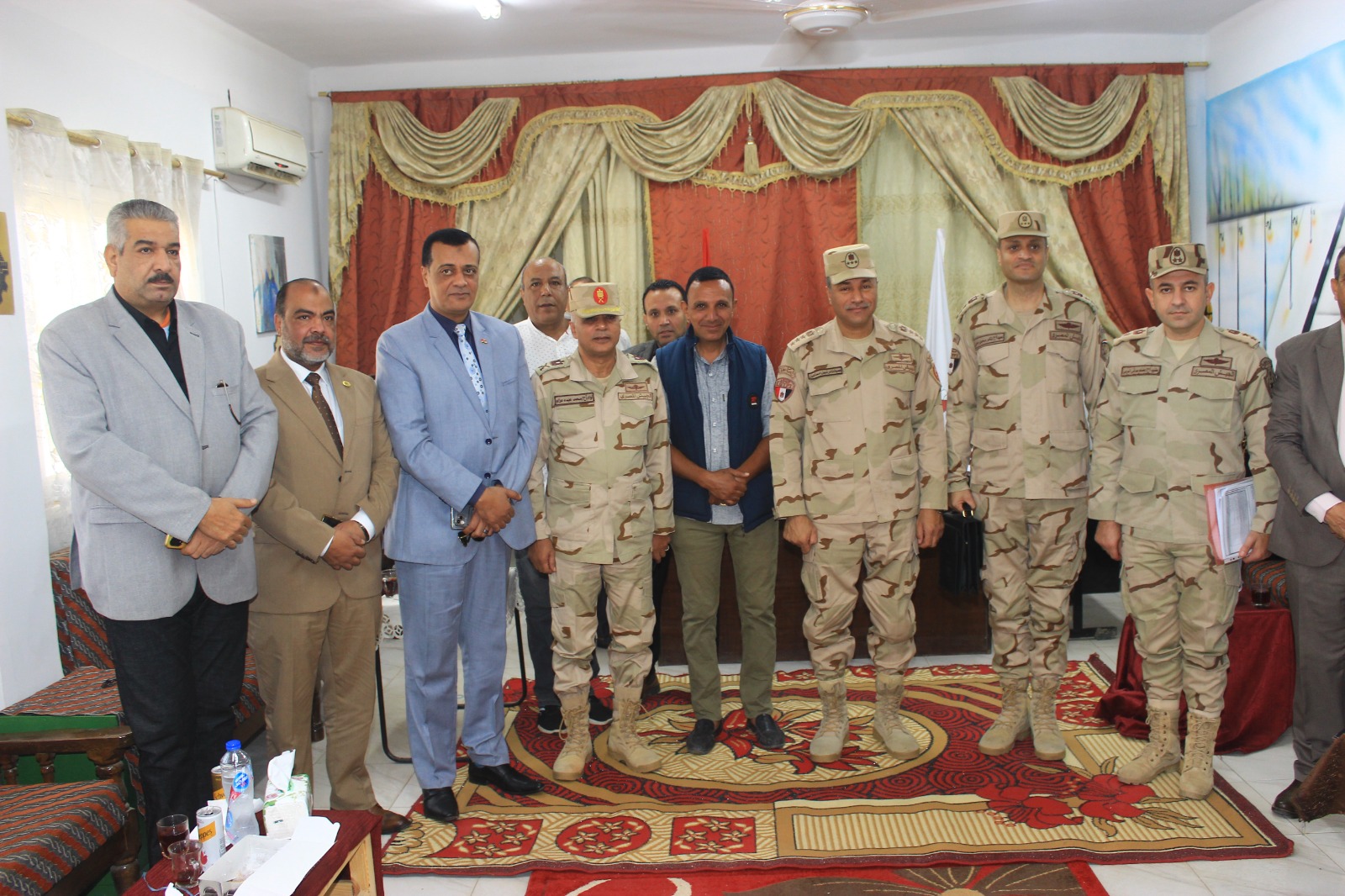 تعليم سوهاج ينافس للفوز بمسابقة أفضل مدرسة تأسيس عسكري