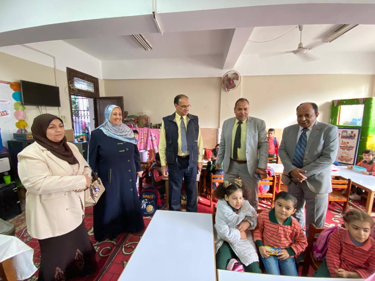 جولة تفقدية لتعزيز الانضباط المدرسي في تعليم القليوبية