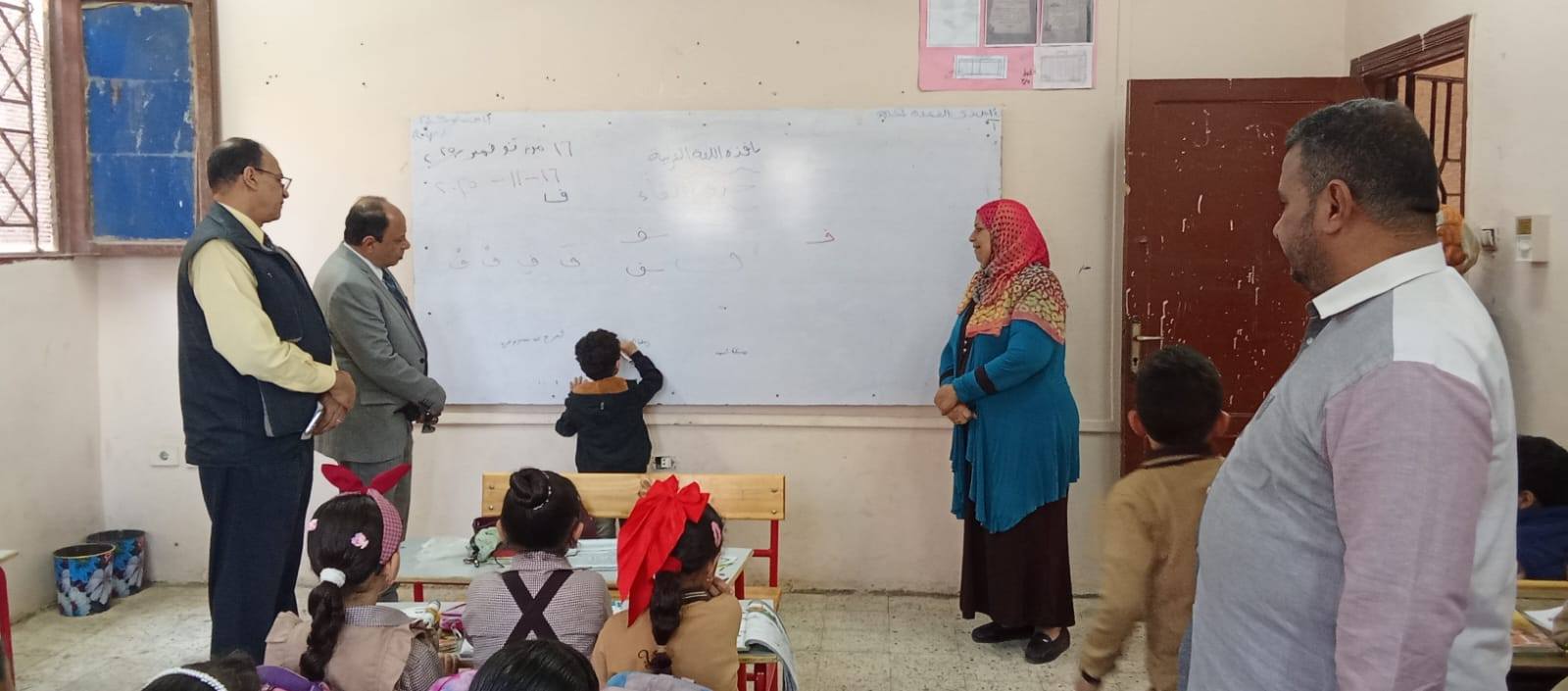 جولة تفقدية لتعزيز الانضباط المدرسي في تعليم القليوبية