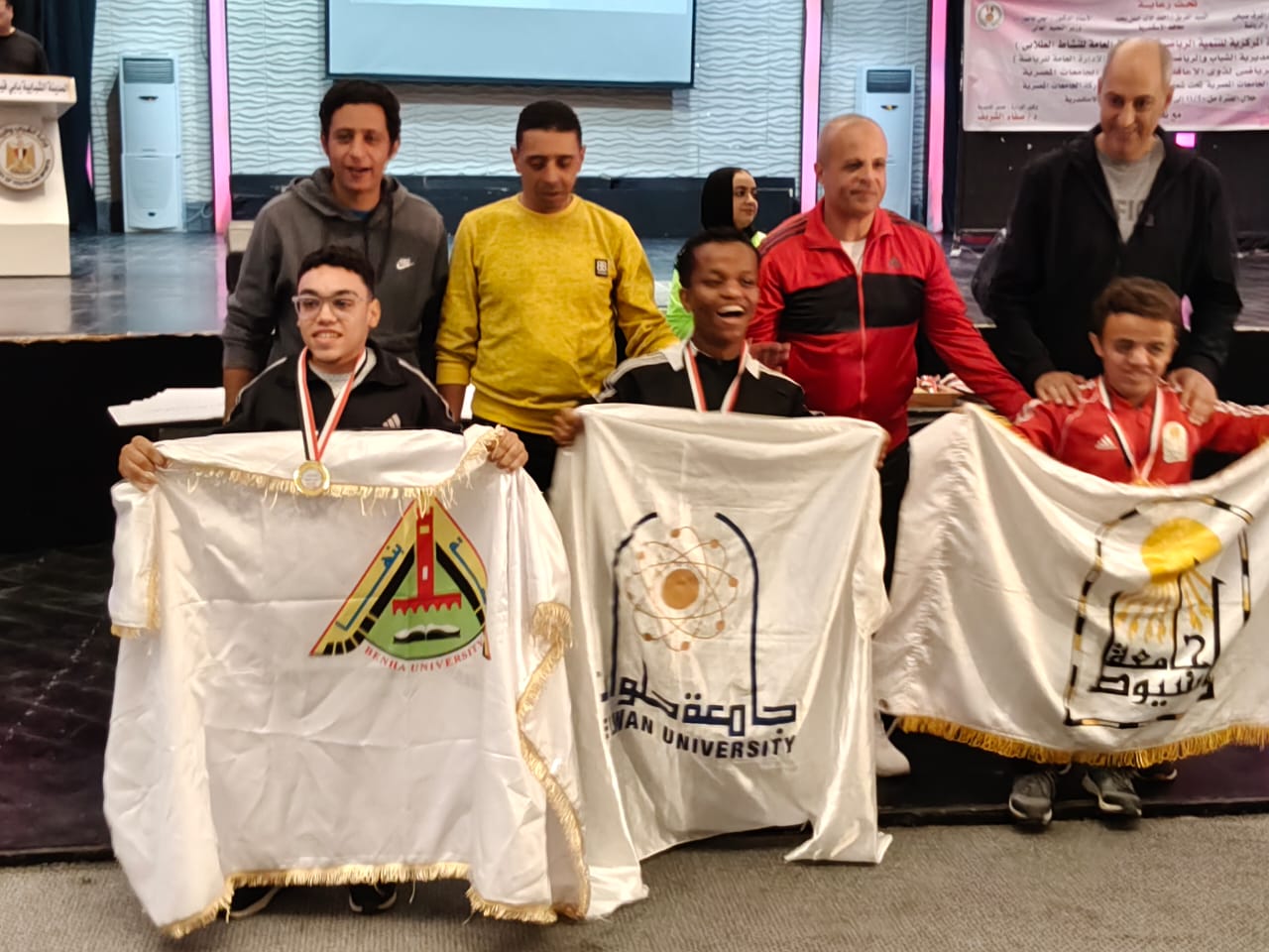 جامعة حلوان تتألق في بطولة الجامعات المصرية لذوي الهمم