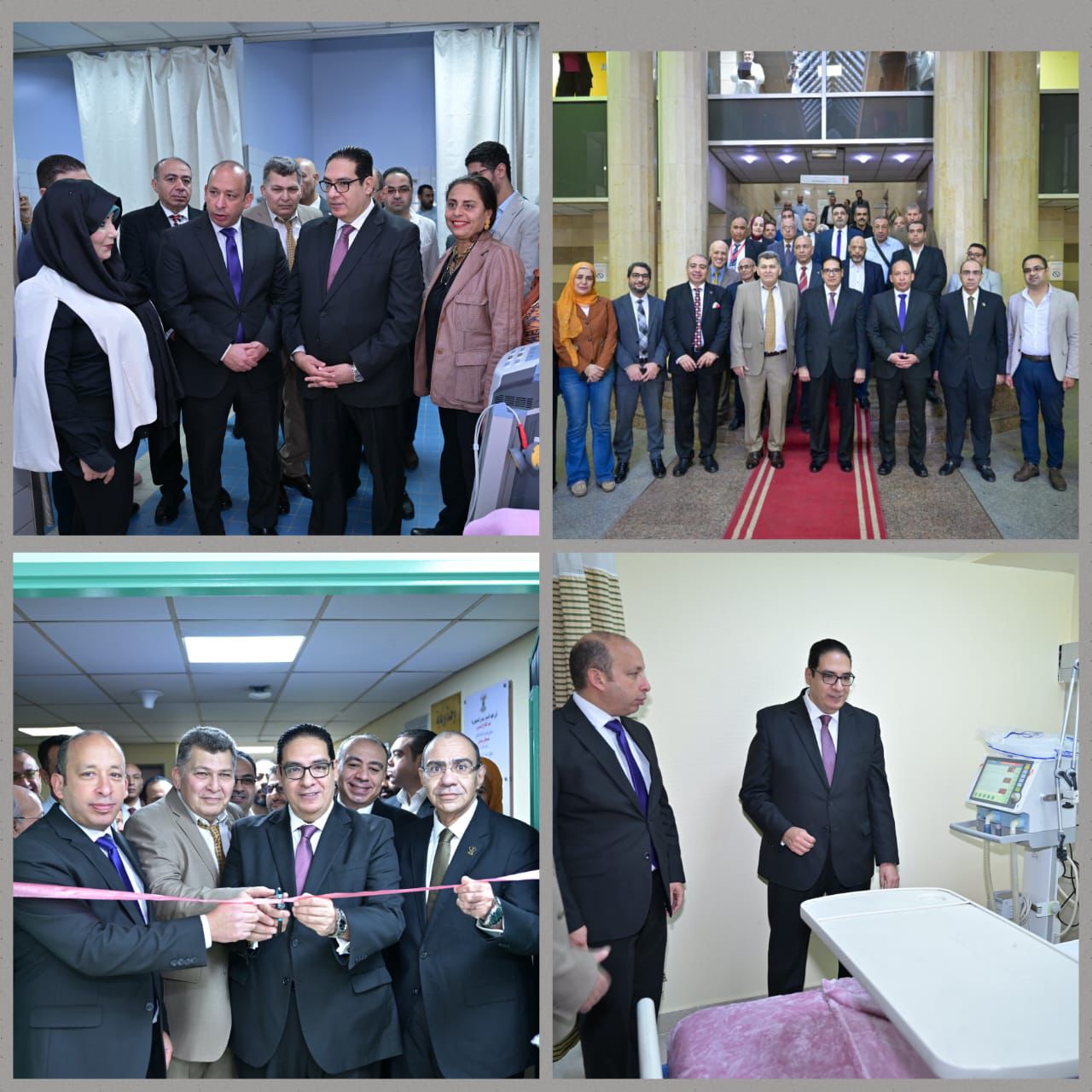 رئيس جامعة القاهرة يفتتح أحدث عمليات التجديد والتطوير بمستشفي قصر العيني التعليمي الجديد 