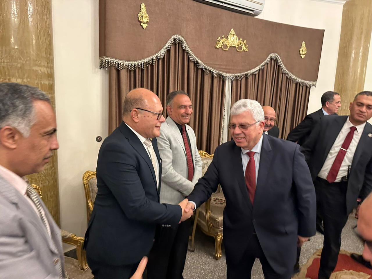 رئيس جامعة سوهاج يشارك في اجتماع المجلس الأعلى للجامعات