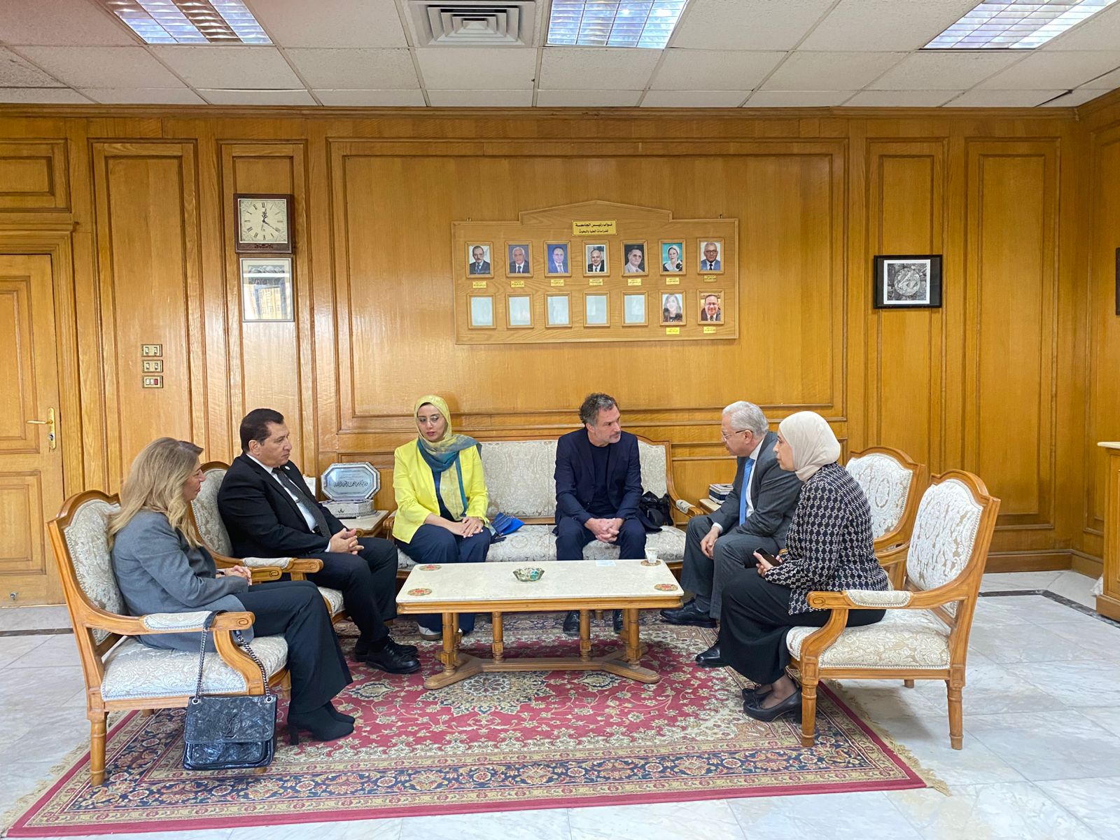 جامعة حلوان تستقبل وفدًا من جامعة نيرمبرغ التقنية لتعزيز التعاون الأكاديمي والبحثي&nbsp; 