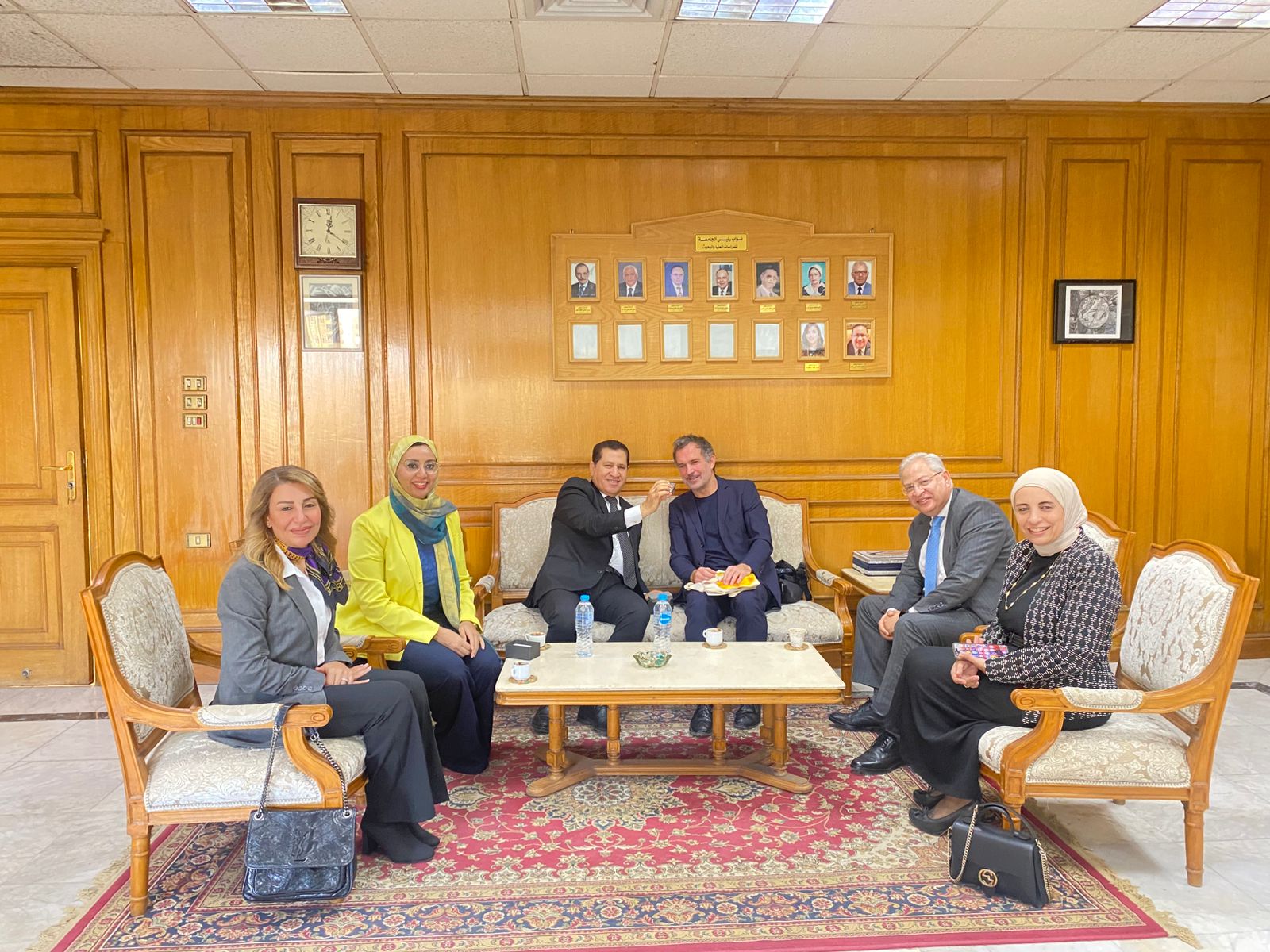 جامعة حلوان تستقبل وفدًا من جامعة نيرمبرغ التقنية لتعزيز التعاون الأكاديمي والبحثي&nbsp; 