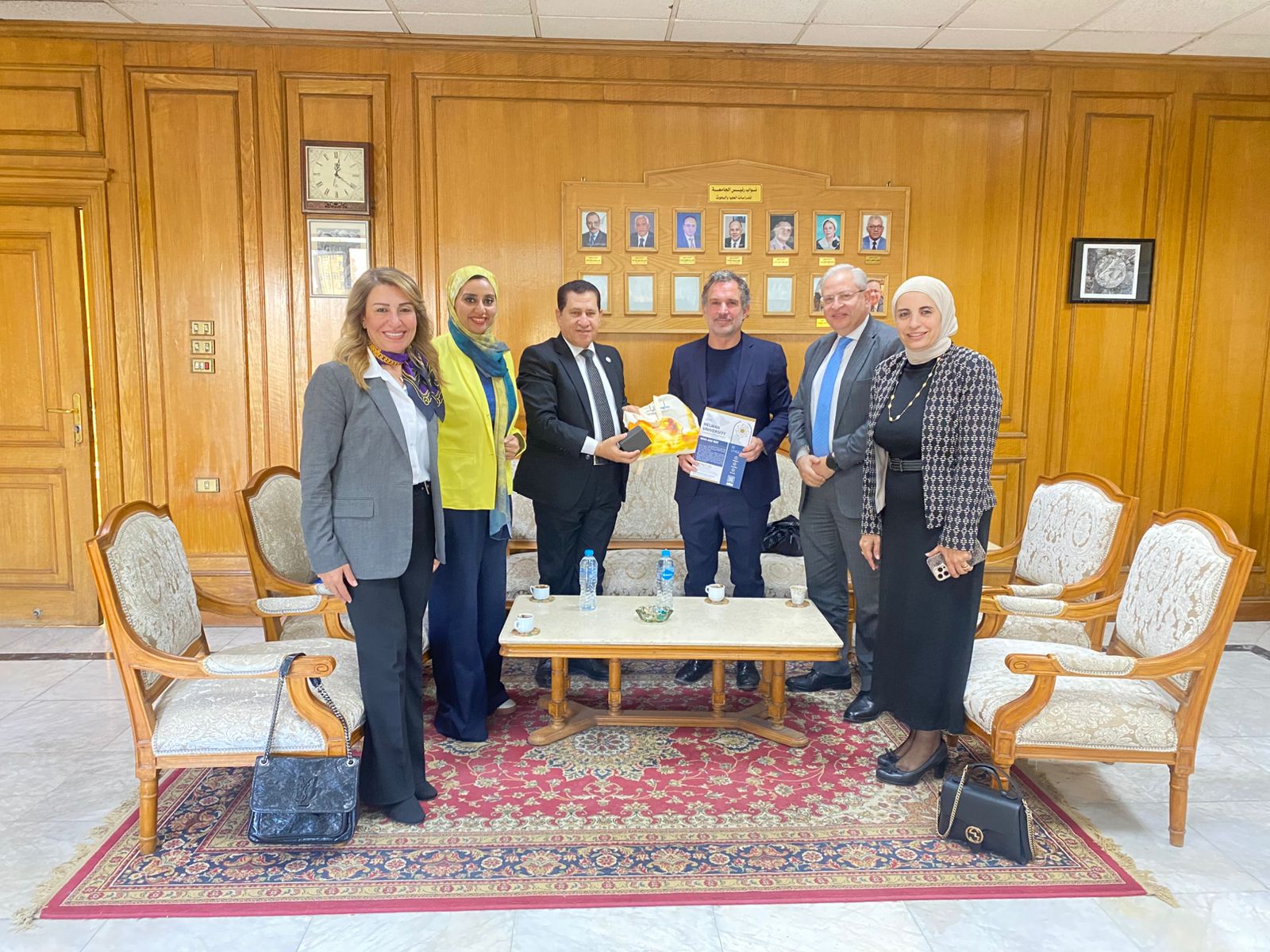 جامعة حلوان تستقبل وفدًا من جامعة نيرمبرغ التقنية لتعزيز التعاون الأكاديمي والبحثي&nbsp; 