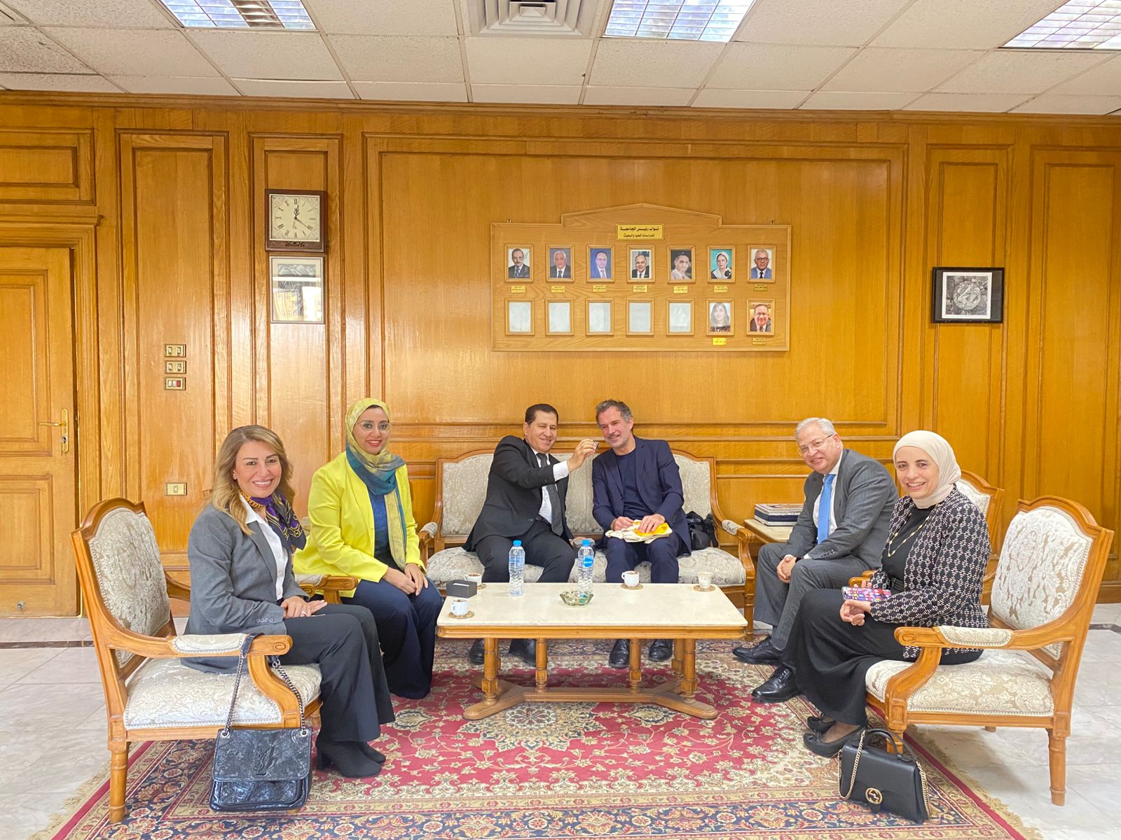 جامعة حلوان تستقبل وفدًا من جامعة نيرمبرغ التقنية لتعزيز التعاون الأكاديمي والبحثي&nbsp; 