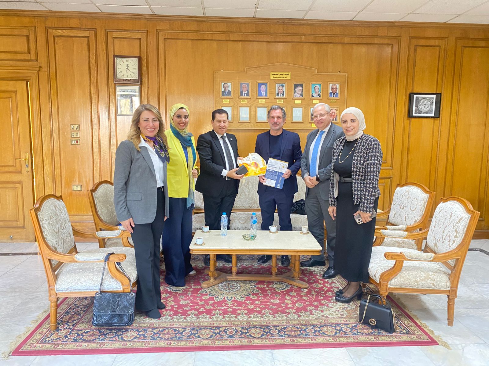 جامعة حلوان تستقبل وفدًا من جامعة نيرمبرغ التقنية لتعزيز التعاون الأكاديمي والبحثي&nbsp; 