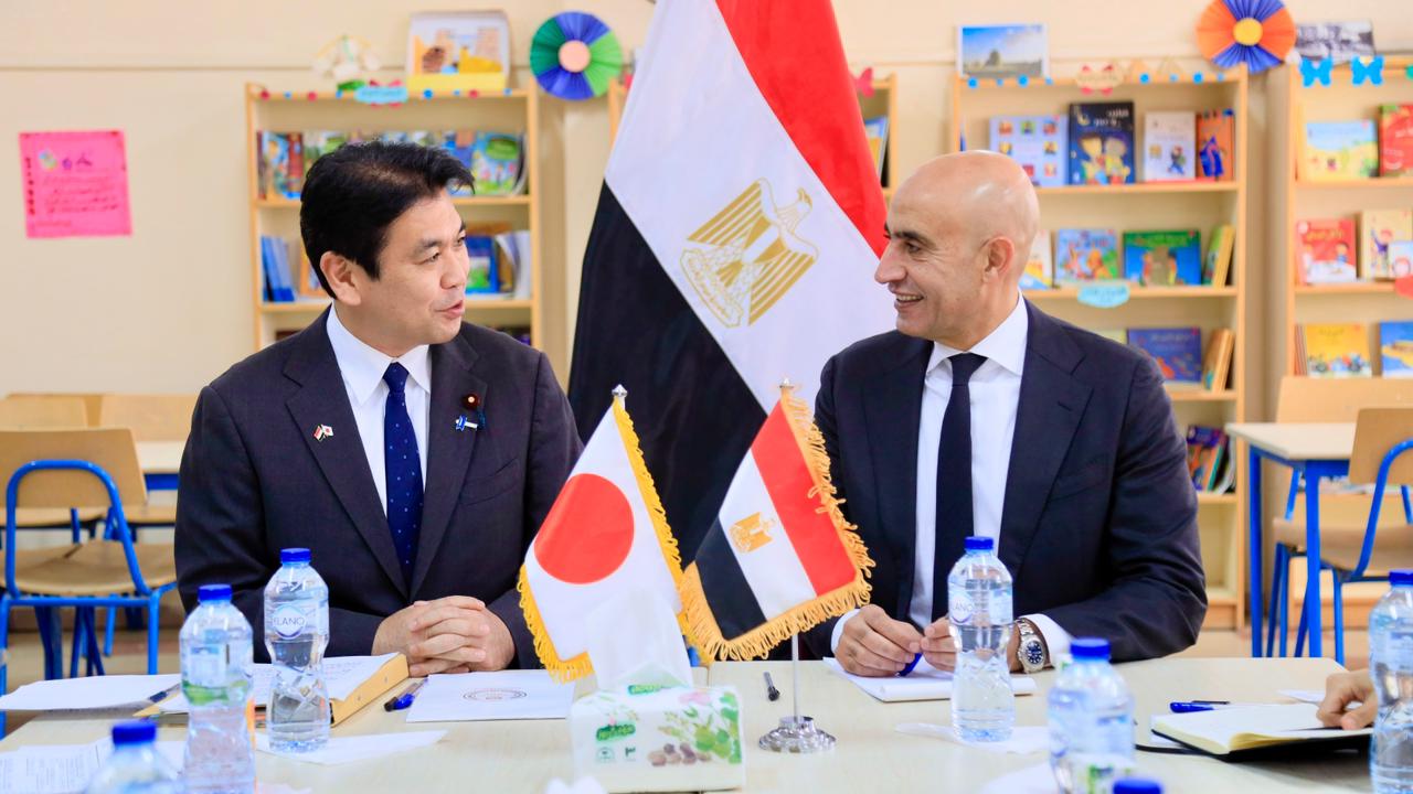 وزير التربية والتعليم يقود نقلة جديدة في المدارس المصرية اليابانية