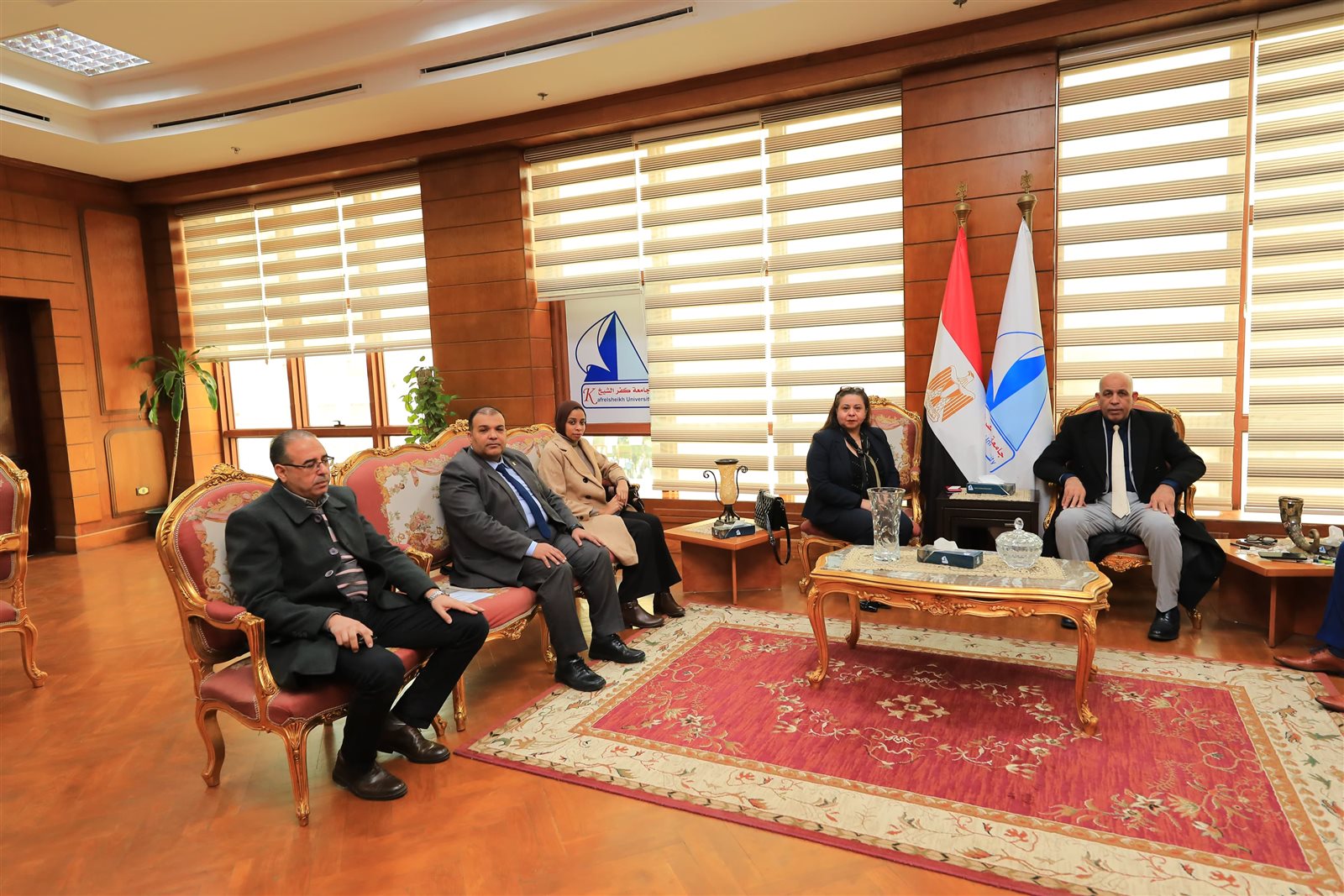 جامعة كفر الشيخ الأهلية تطلق منظومة الدفع الإلكتروني