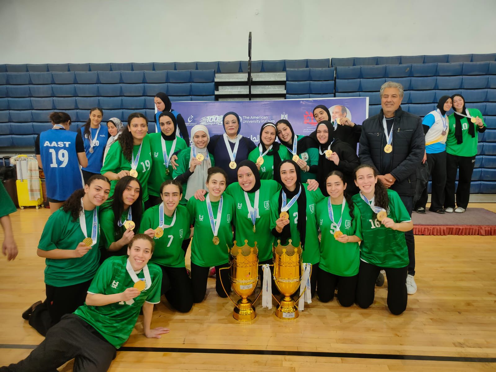 جامعة القاهرة تتألق في البطولات الرياضية والفنية والثقافية خلال إجازة منتصف العام الدراسي