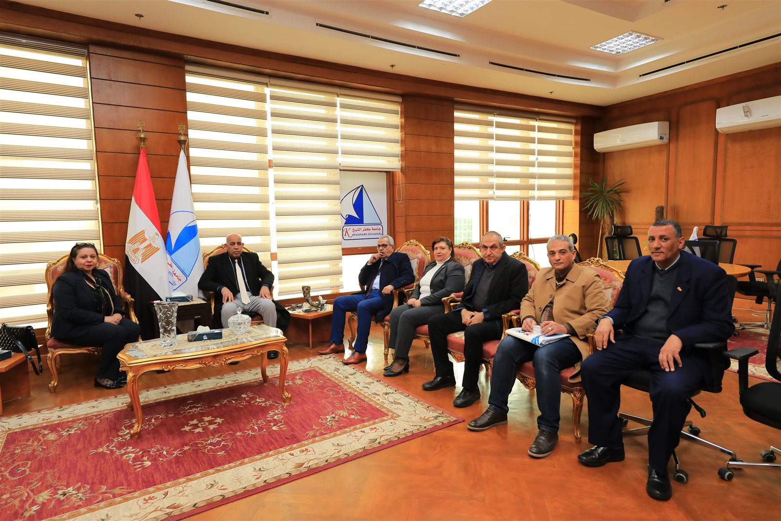 جامعة كفر الشيخ الأهلية تطلق منظومة الدفع الإلكتروني