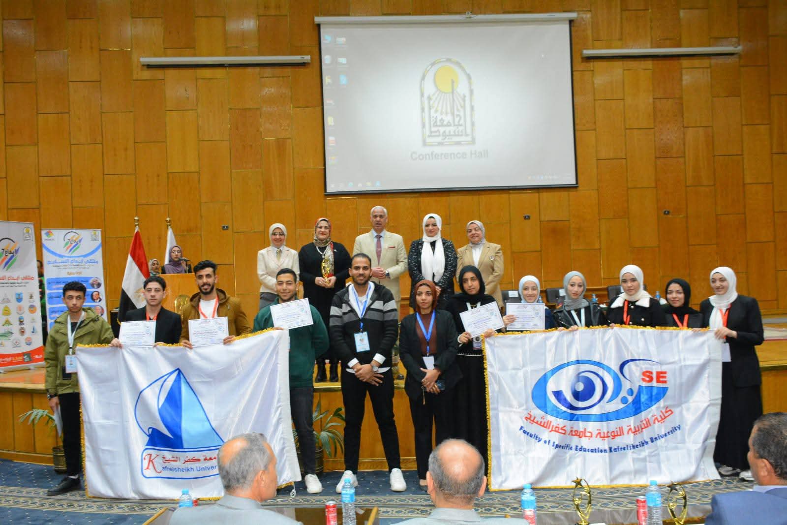 جامعة كفر الشيخ تتصدر ملتقى الإبداع وتحصد 11 جائزة نوعية