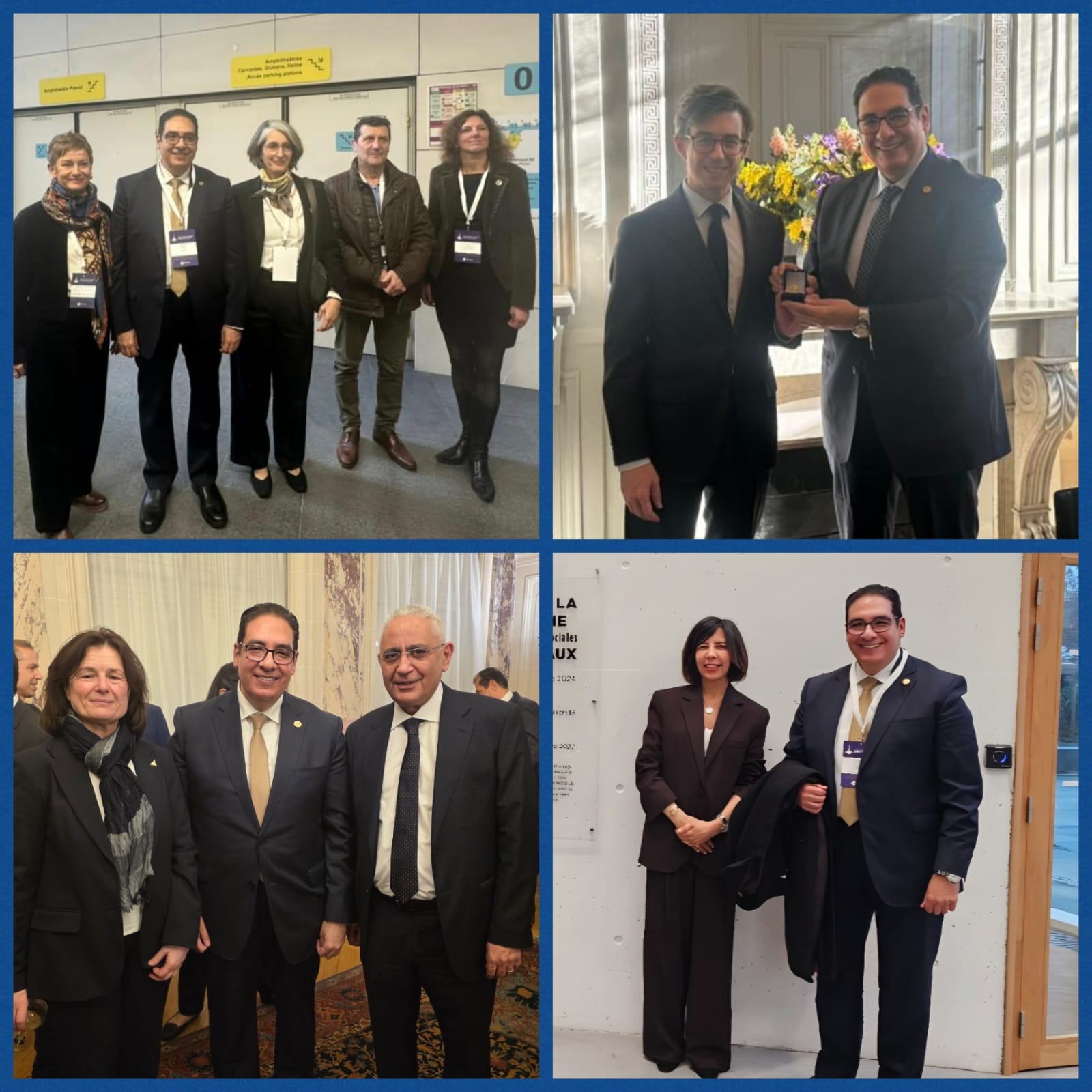 رئيس جامعة القاهرة يعقد لقاءات موسعة مع قيادات الجامعات الفرنسية لتعزيز الشراكات التعليمية والبحثية