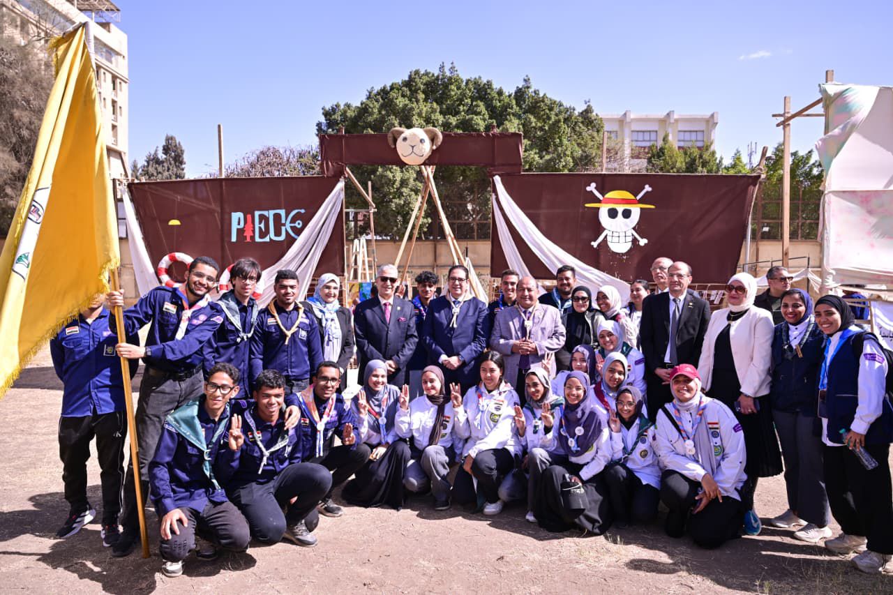 جامعة القاهرة تشعل الإبداع فى المهرجان الكشفي والإرشادي بمشاركة واسعة من الكليات