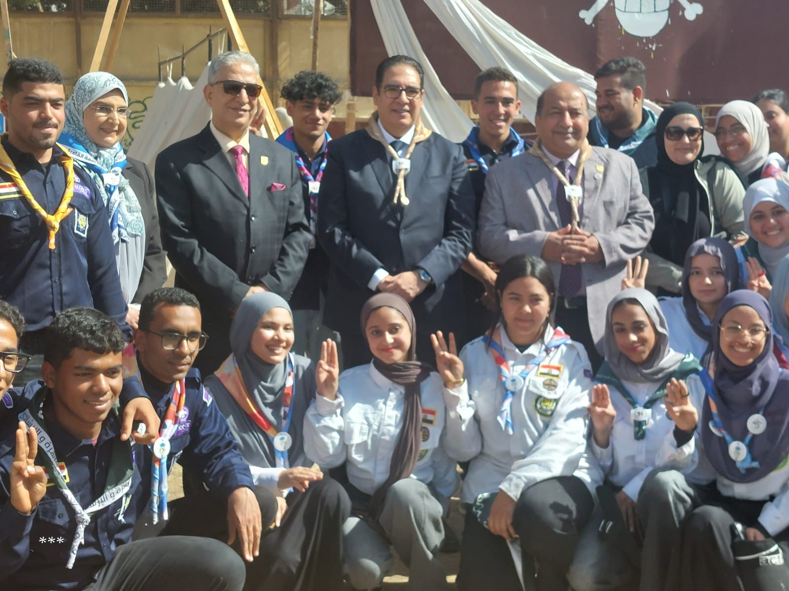 جامعة القاهرة تشعل الإبداع فى المهرجان الكشفي والإرشادي بمشاركة واسعة من الكليات