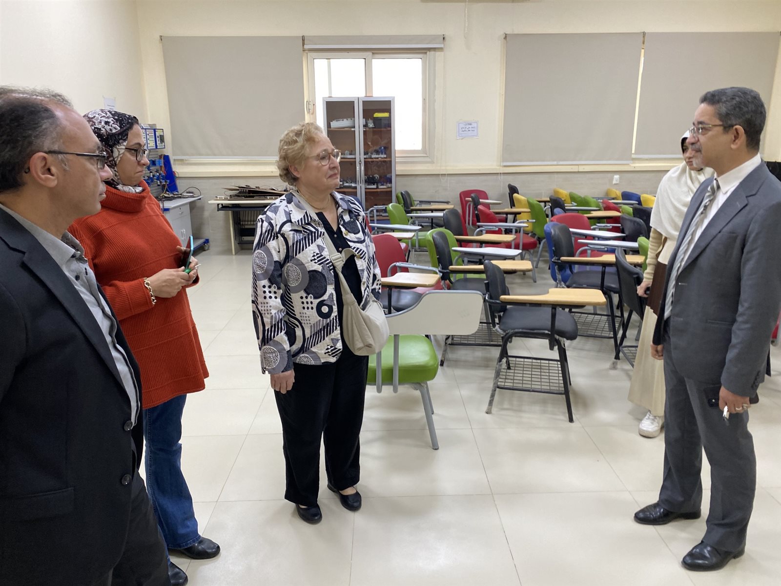 جامعة القاهرة التكنولوجية تستقبل وفدًا دوليًا لتعزيز الشراكات الدولية في التعليم التكنولوجي