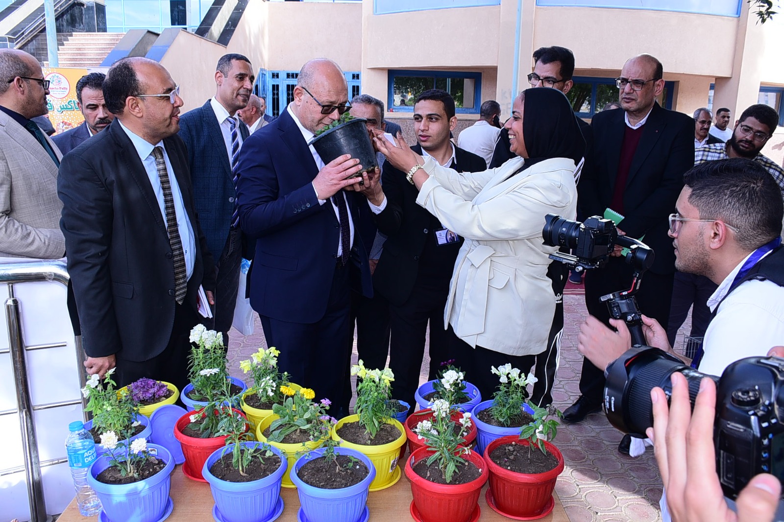 انطلاق ابتكارات 60 مبتكر بجامعة سوهاج وفرص عمل للشباب