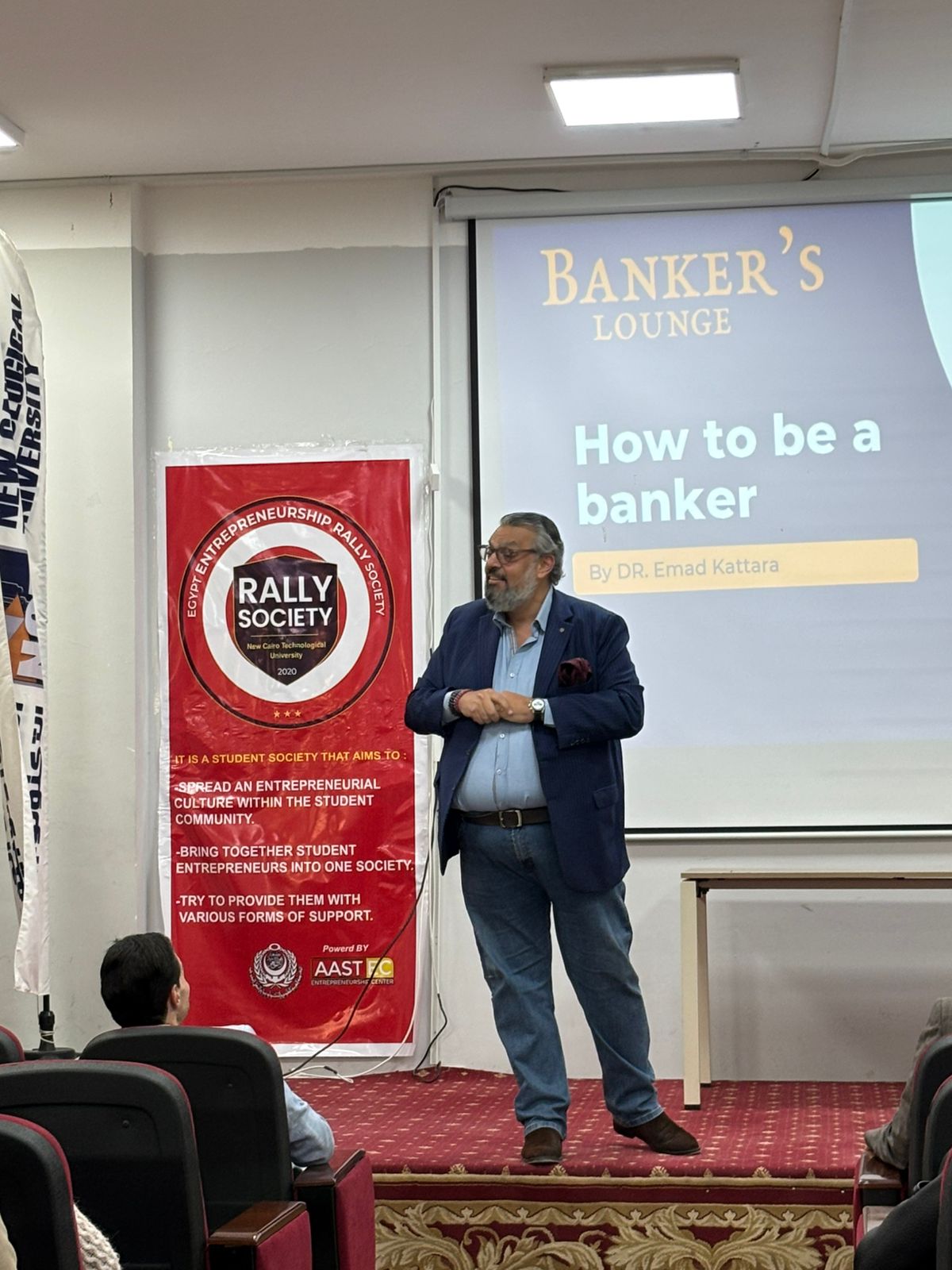 جامعة القاهرة التكنولوجية تستضيف ندوة Rally Society لتعزيز الابتكار وريادة الأعمال