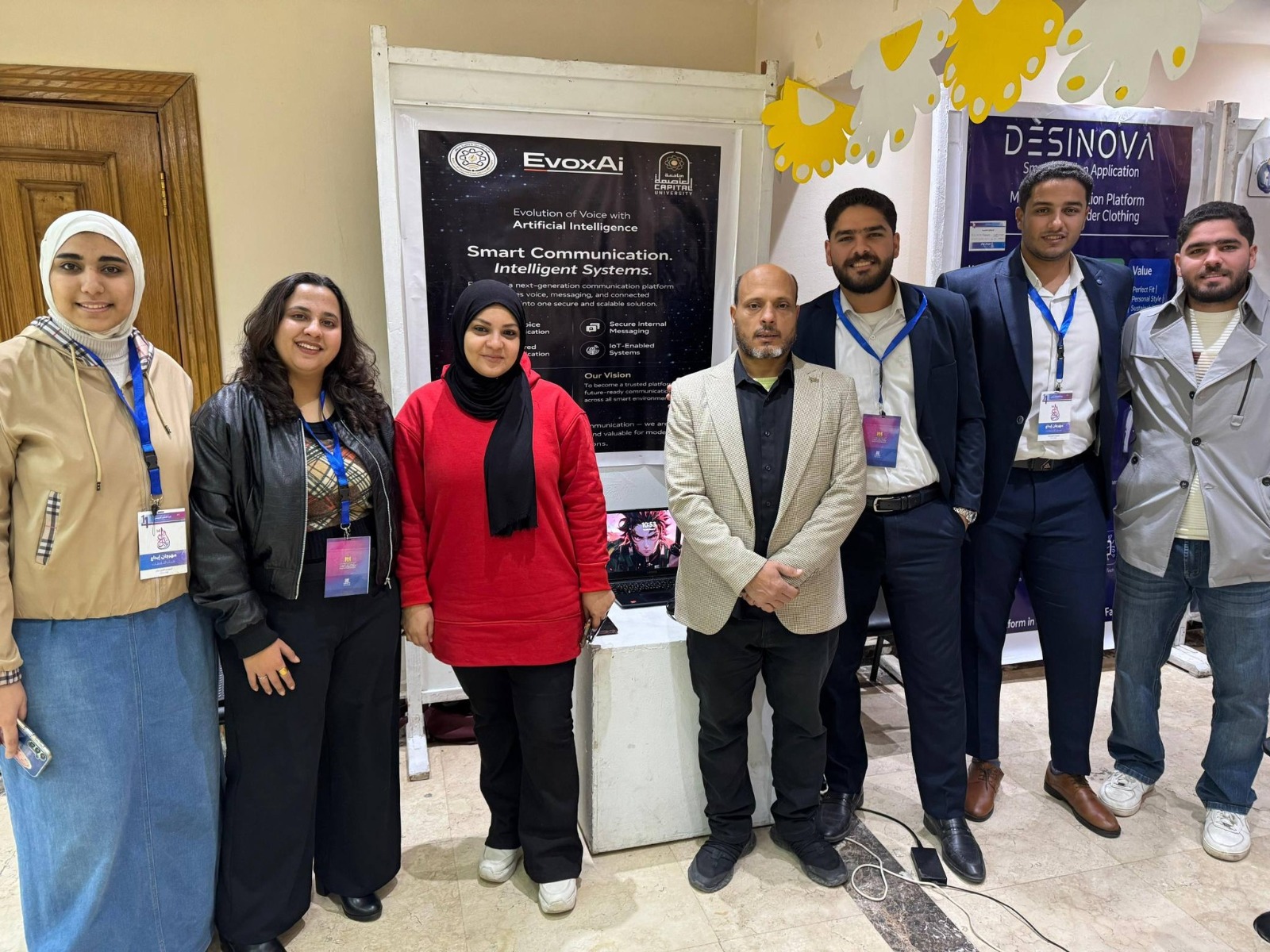 جامعة العاصمة تشارك في مهرجان إبداع بمشروعات في الذكاء الاصطناعي والابتكارات الهندسية