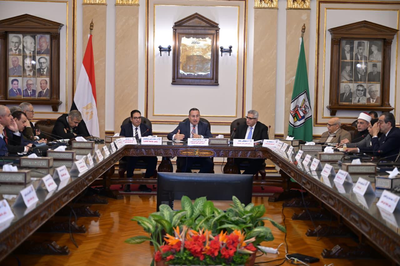 جامعة القاهرة تطلق مرحلة جديدة للتعليم العالي فى اجتماع المجلس الأعلى للجامعات