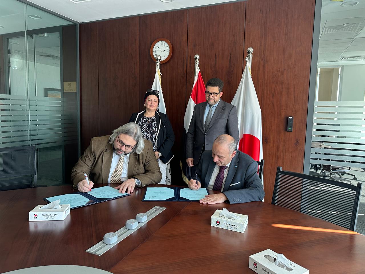 تعاون بين الجامعة المصرية اليابانية والأكاديمية الوطنية لتكنولوجيا المعلومات