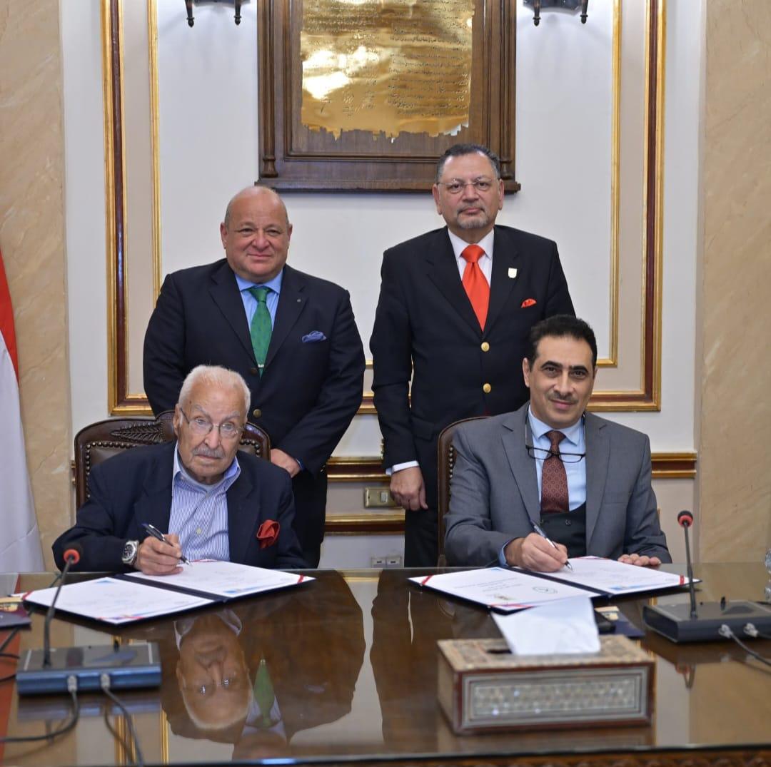 بروتوكول تعاون بين جامعة القاهرة وجمعية إنسان للتنمية الصحية والمجتمعية