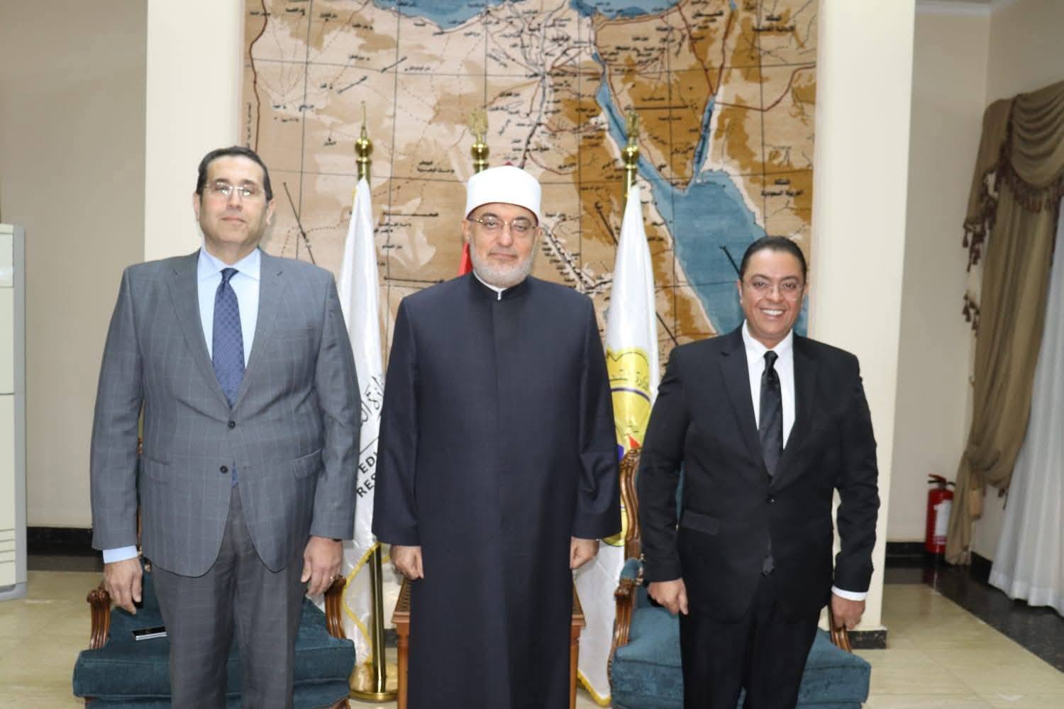 مشاركة طلاب جامعة القاهرة الجديدة التكنولوجية في لقاء القيم والوعي الوطني