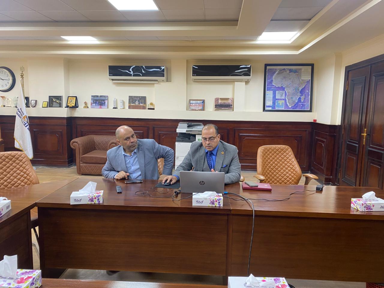 جامعة القاهرة التكنولوجية تبحث تعزيز التعاون مع مدرسة السويدي lATS