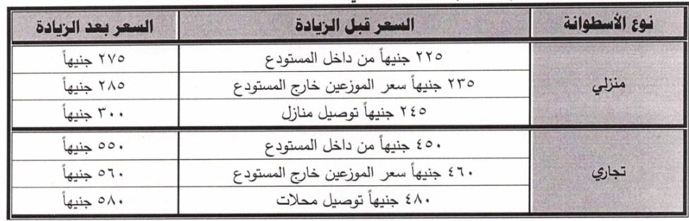تعريفة النقل الجديدة بالإسماعيلية