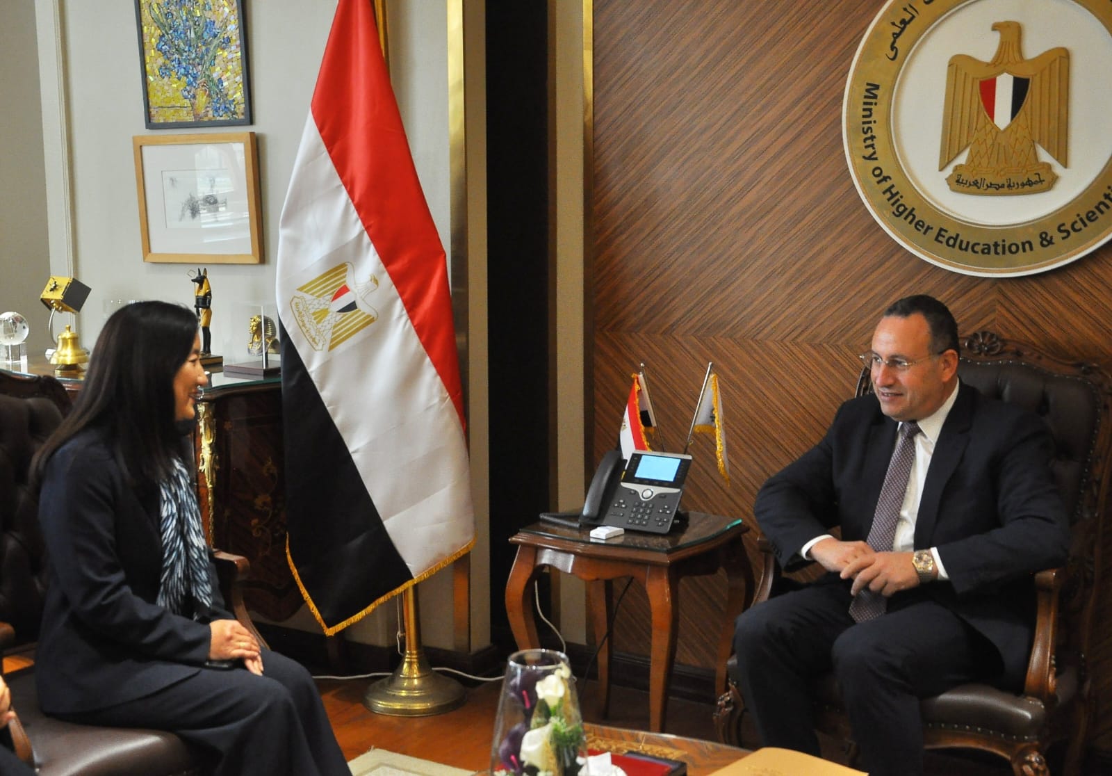 وزير التعليم العالي يفتح آفاق التعاون مع برنامج الأمم المتحدة الإنمائي