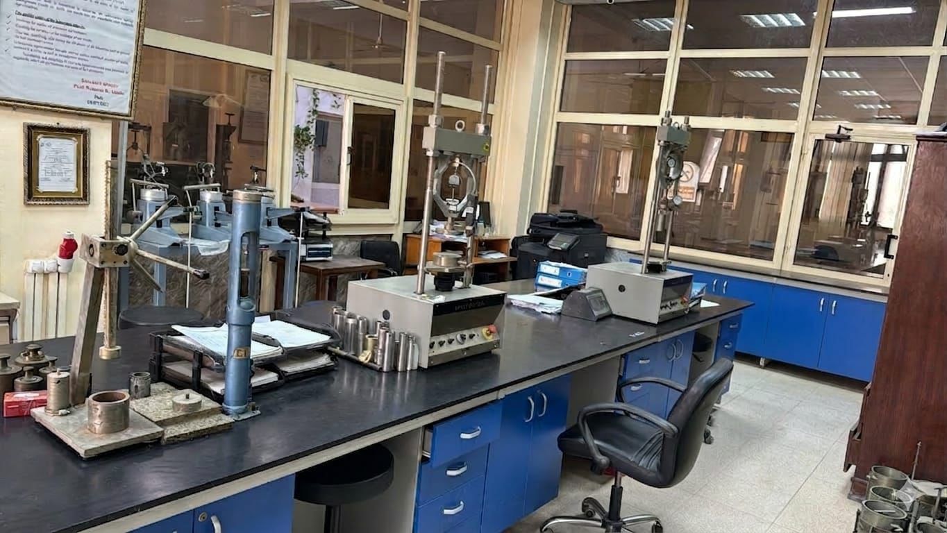 جامعة طنطا تحصد اعتماد EGAC الدولي لمعامل ميكانيكا التربة وفق ISO/IEC 17025