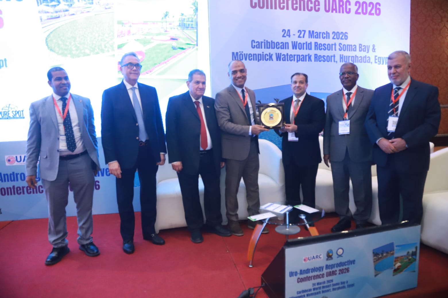 جامعة قنا تستضيف المؤتمر السنوي السادس لقسم المسالك البولية بالغردقة