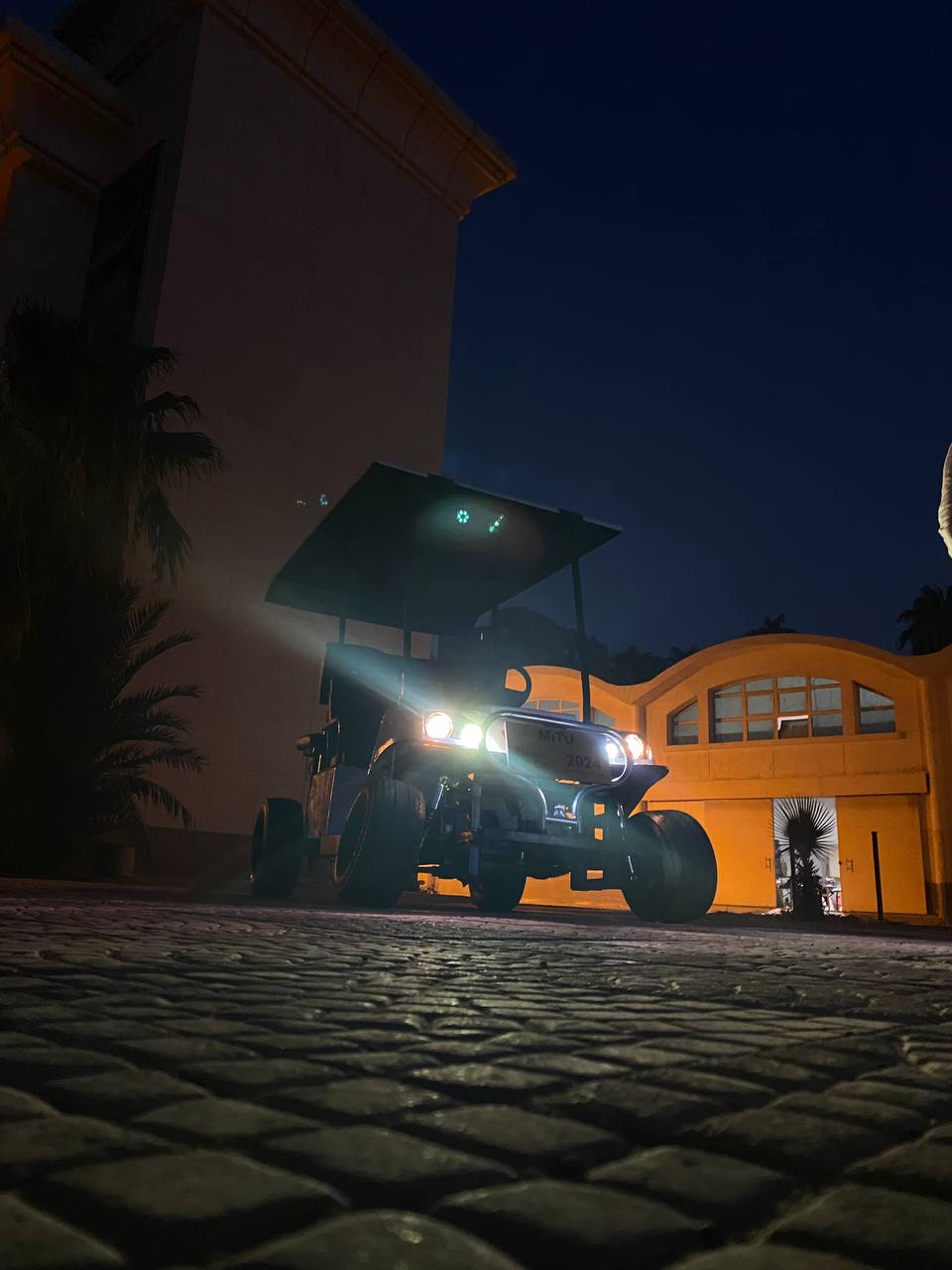 طلاب جامعة حلوان التكنولوجية الدولية يصنعون أول سيارة جولف كهربائية محلية