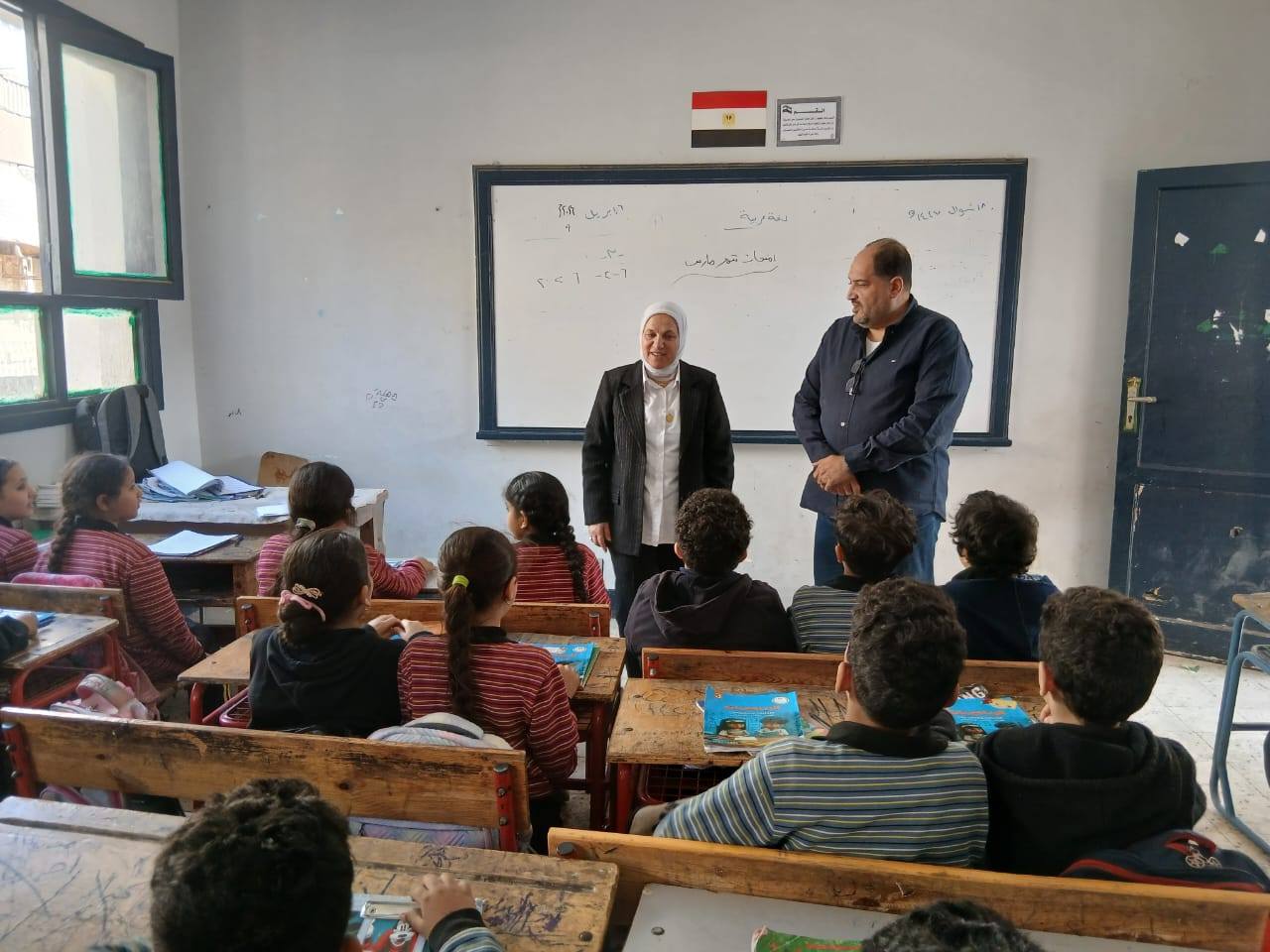 مدير تعليم القاهرة تقوم بجولة مفاجئة لمتابعة انتظام الدراسة والامتحانات