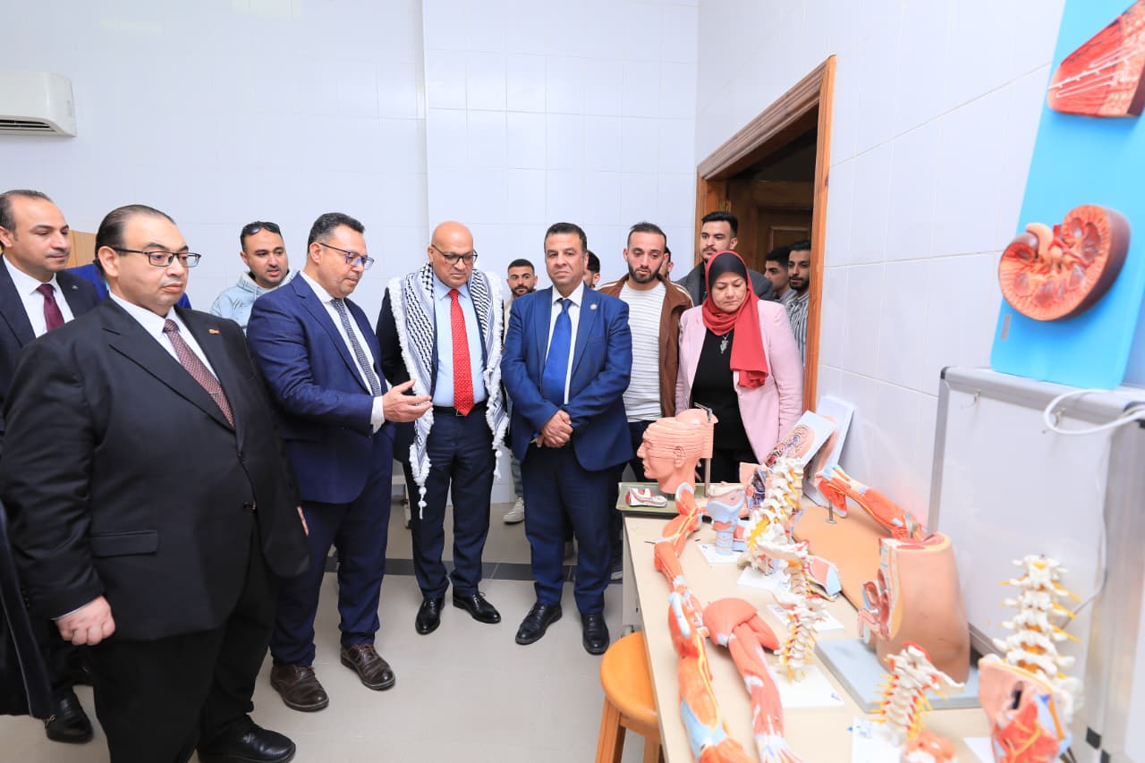 جامعة كفر الشيخ تستقبل مسئول شئون الجامعات بسفارة فلسطين لدعم الطلاب الوافدين