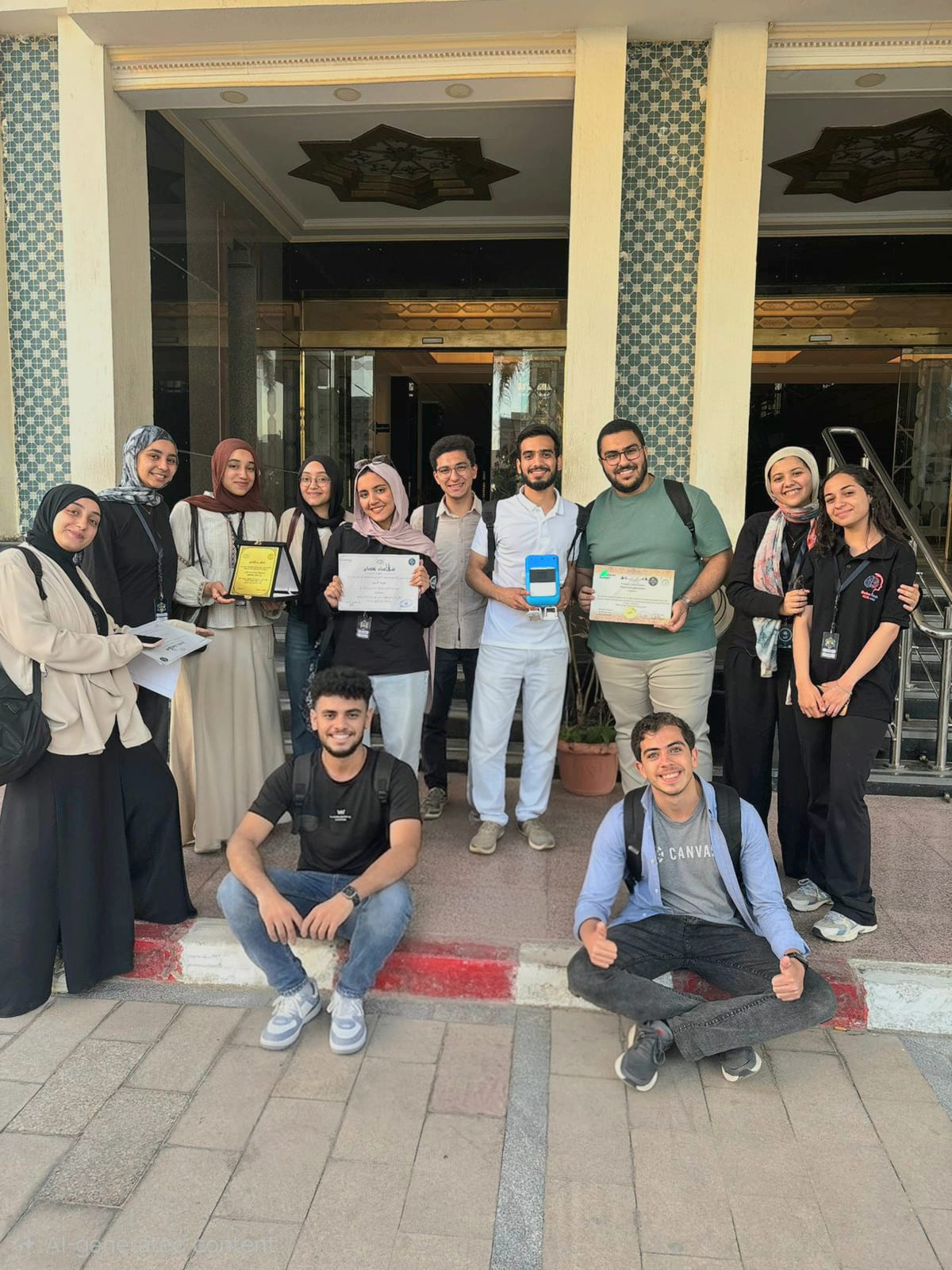 إنجاز طلابي متميز في AZEX’26 داخل جامعة عين شمس