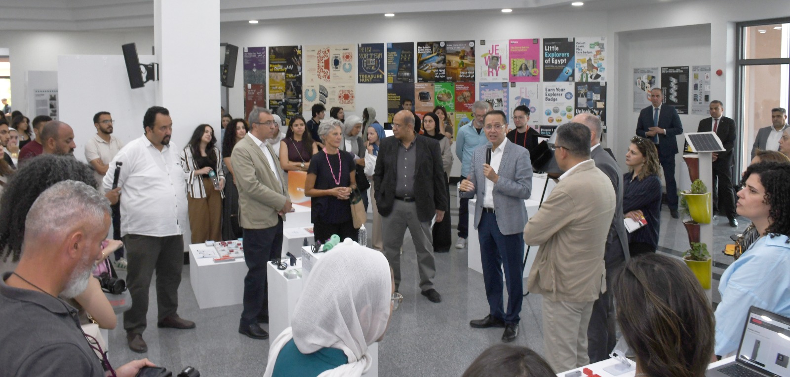 معرض إبداعي مبهر لطلاب الجامعة الألمانية بالقاهرة End of Year Exhibition 2026
