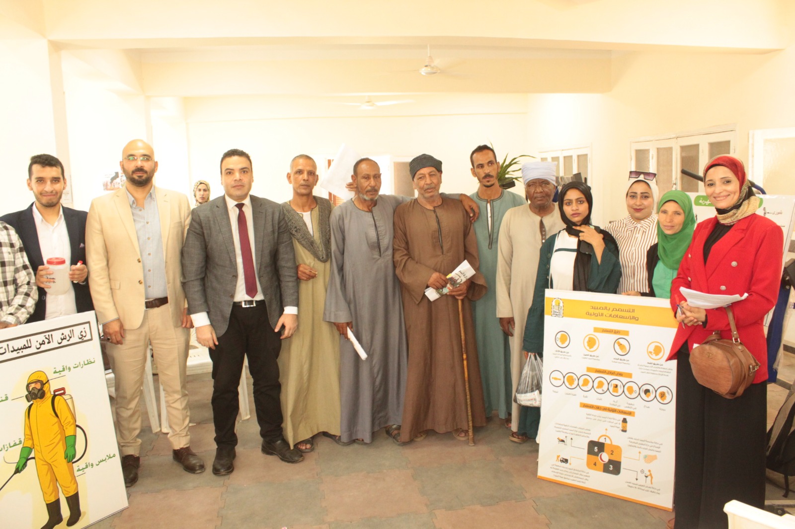 جامعة أسيوط تطلق قافلة تنموية شاملة لخدمة قرية الحواتكة وتعزيز صحة المجتمع